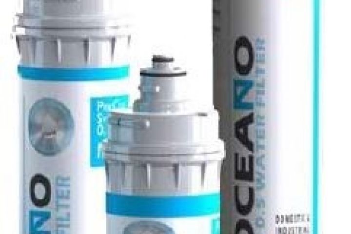 Microfiltration oceano for domestic use, precoat 0,5 mic + ag 